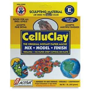  Celluclay Instant Papier Mach#233;   Original Gray, 5 lb, Celluclay 