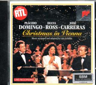 Diana Ross / Domingo / Carreras   Christmas in Vienna   CD 1993   Lalo 