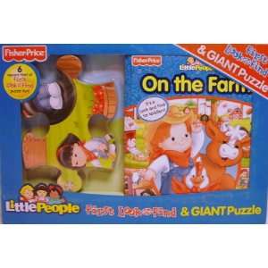  Little People Frist Look and Find & Giant Puzzle Toys 