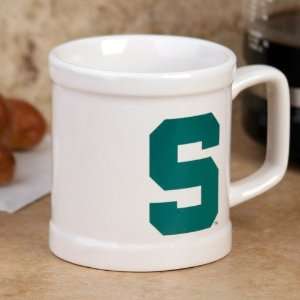  Michigan State Spartans 11oz. White Decal Ceramic Mug 