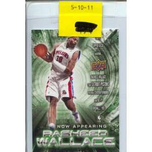   10 Upper Deck Now Appearing #NA11 Rasheed Wallace Sports Collectibles