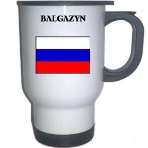  Russia   BALGAZYN White Stainless Steel Mug Everything 