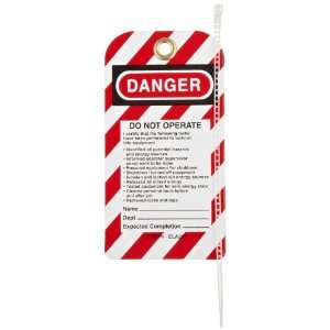 North Safety Danger   Do Not Operate   I Certify That Tag with 