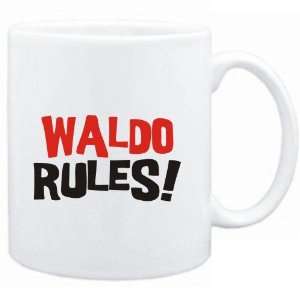  Mug White  Waldo rules  Male Names