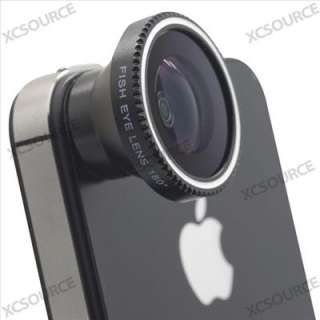 180° Fisheye Lens with Magnet Mount For iPhone 4S 4G HTC Mobilephone 
