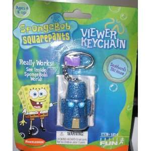    Spongebob Squarepants Tiki House Viewer Keychain Toys & Games
