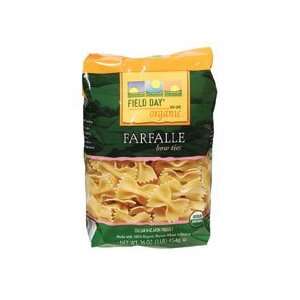 Field Day Organic Farfalle Bow ties 16 oz. (Pack of 12)  