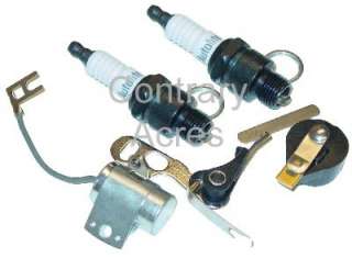   SPARK PLUG     KIT CONTAINS ROTOR, POINTS, CONDENSOR, SPARK PLUGS