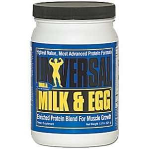  MILK & EGG, Milk & Egg Protein, 1.5lb vanilla Health 