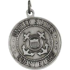   Christopher/Us Coast Guard Medal W/ 18 Inch Chain CleverEve Jewelry