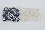 detailed pictures of 25 kinds of colors crystal beads