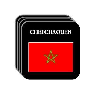 Morocco   CHEFCHAOUEN Set of 4 Mini Mousepad Coasters