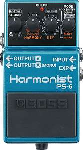   PS 6 Harmonist 3 Voice Harmony Pedal  Boss Harmonist  Pitch Shifter