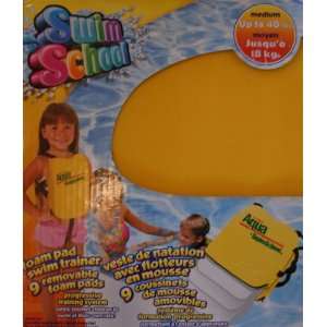  Swim School Medium/Large Foam Pad Swim Trainer   Yellow 