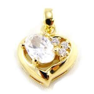  Pendant plated gold Charme De Lamour. Jewelry