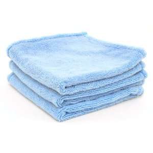  Super Soft Deluxe Microfiber Towels with Rolled Edges, 3 