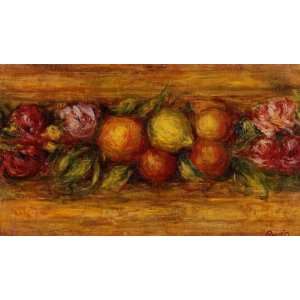   of Fruit and Flowers Pierre Auguste Renoir Hand