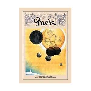 Puck Magazine Speaking of Todays Eclipse 12x18 Giclee on 