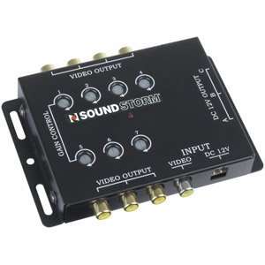  SOUNDSTORM SVA7 VIDEO SIGNAL AMPLIFIER (1 IN, 7 OUT) Car 