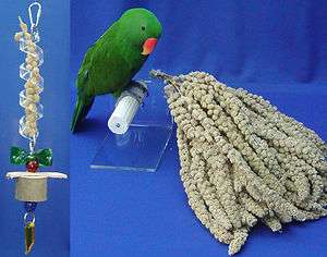   lb for Parrots birds 100% Organic Certd   plump & fresh sprays  