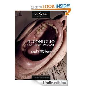 Il coniglio (Italian Edition) Guy de Maupassant  Kindle 