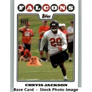  2008 Topps #391 Chevis Jackson   Atlanta Falcons (RC 