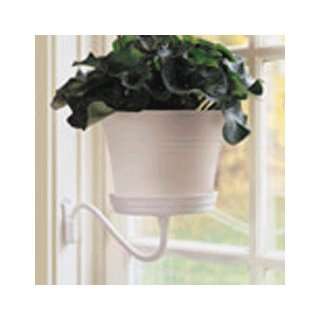  Classic Sconce, Side Mount Pot Holder   White Patio, Lawn 