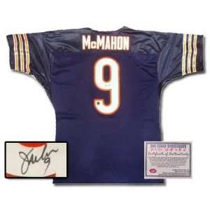 Jim McMahon Chicago Bears Autographed Authentic Style Navy Jersey 