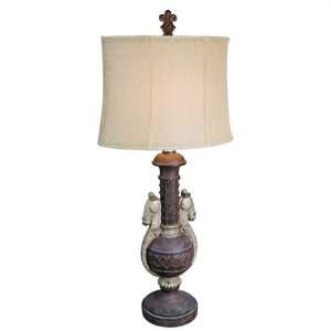  Uttermost 27928 1 Kalkan Table Lamp in Latte Bronze