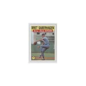  1986 Topps #720   Bret Saberhagen AS Sports Collectibles
