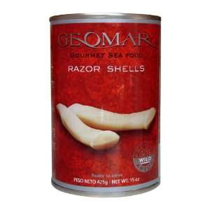 Geomar Chilean Gourmet Seafood, Razor Shells ( 15 Oz)  