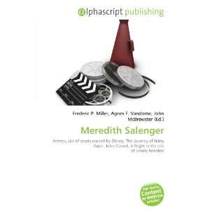  Meredith Salenger (9786134233088) Books