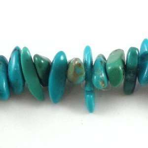  Chinese Turquoise Chips 5 9mm