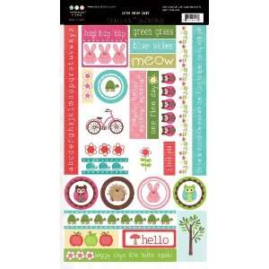  One Fine Day Chitchat Cardstock Stickers Toys & Games