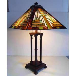  Tiffany style Mission Table Lamp 16 Shade