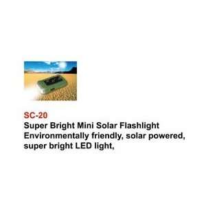  SC 20    Solar flashlight key chain Solar Flashlight Solar 
