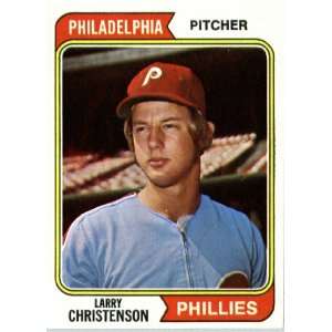 1974 Topps #587 Larry Christenson Philadelphia Phillies 