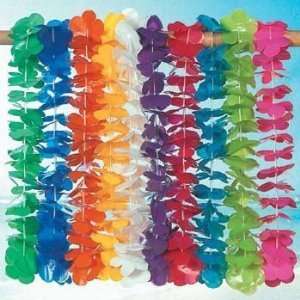    Mega Plastic Lei assortment (100 plastic flower leis) Toys & Games