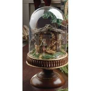   Family with Stable Christmas Nativity Drydome #50188
