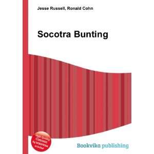  Socotra Bunting Ronald Cohn Jesse Russell Books