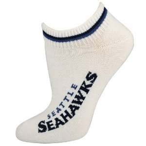  NFL Seattle Seahawks White Ladies (529) 9 11 Ankle Socks 