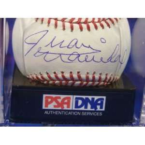  Juan Marichal HOF Signed Auto Baseball PSA/DNA Graded 9.5 