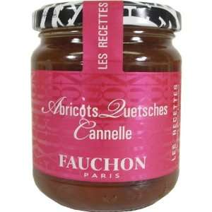 Fauchon Paris Apricot, Plum Cinnamon Jam  Grocery 