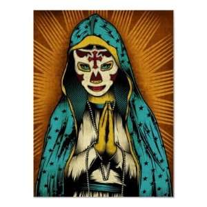  Our Lady of Lucha Libre Poster