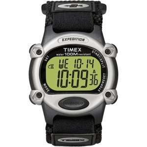  Timex Expedition Mens Chrono Alarm Timer Silver/Black 