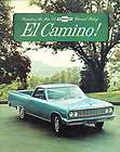 1964 Chevrolet Chevy El Camino truck Original Sales Brochure