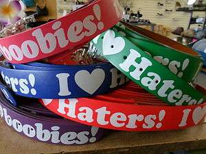   Love HEART Haters BELT IN GREEN   SIZE Small, Medium, Large, XLARGE