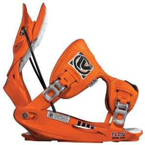   Flow M9 SE 2012 Orange Snowboard Bindings Size XL