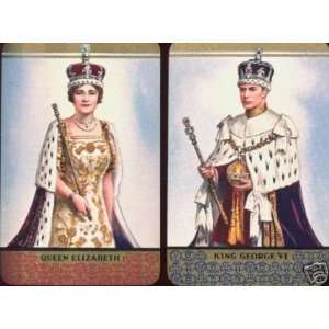  Queen Elizabeth King George Single Playing Cards 