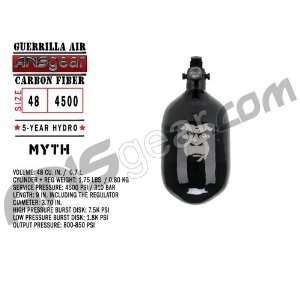 Guerrilla Air Carbon Fiber Compressed Air Tank W/ Myth Regulator 48 